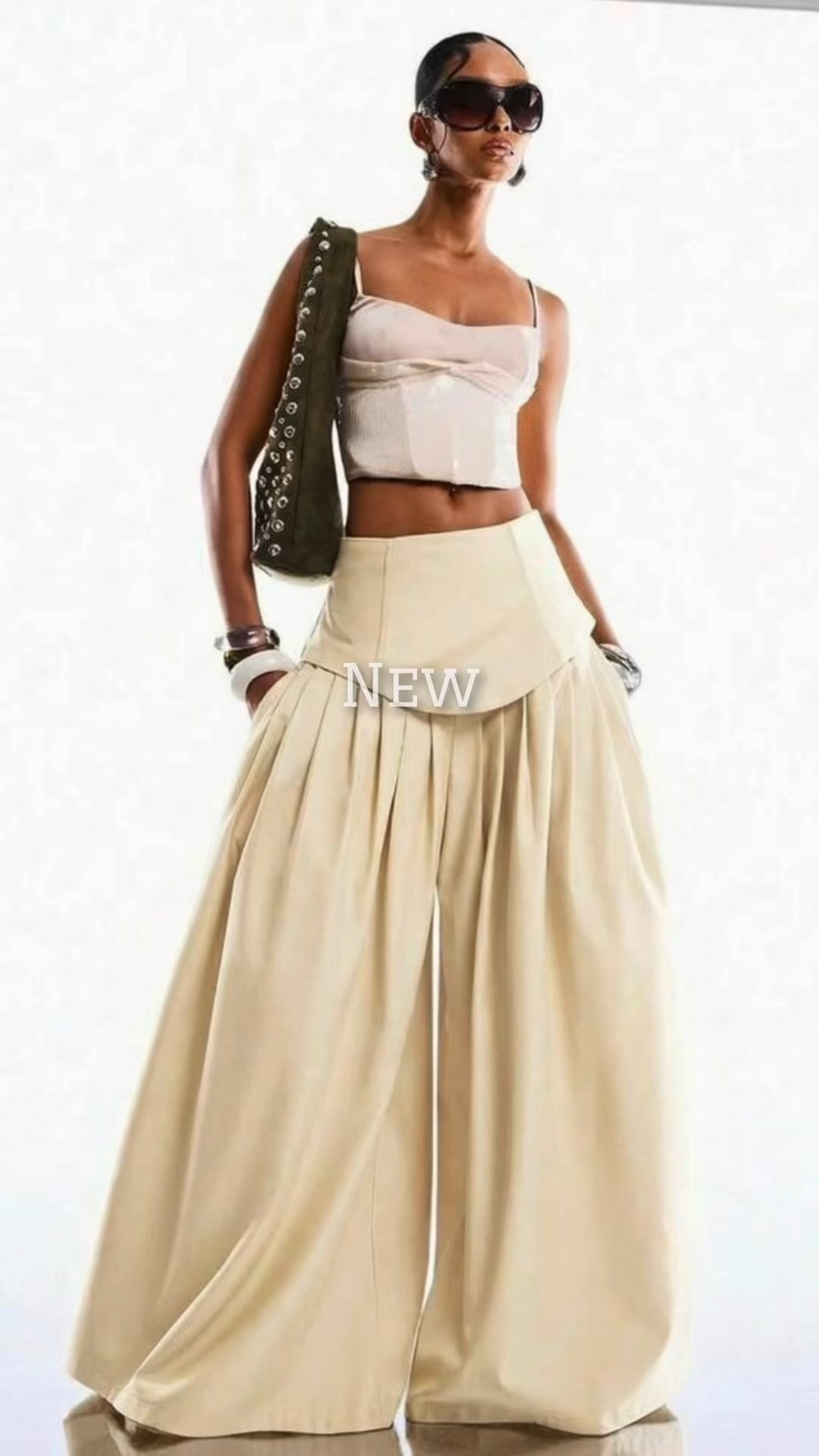 New colors just dropped in these elevated pleated wide leg pants and BABY… don’t walk, RUN. 🏃🏽‍♀️✨ Trust me, these will NOT stay in stock. 
We already bought up ALLLL the green! 😂Grab your color (or two) before they’re gone. 👀

#LTKOver40 #LTKootd #LTKgrwm