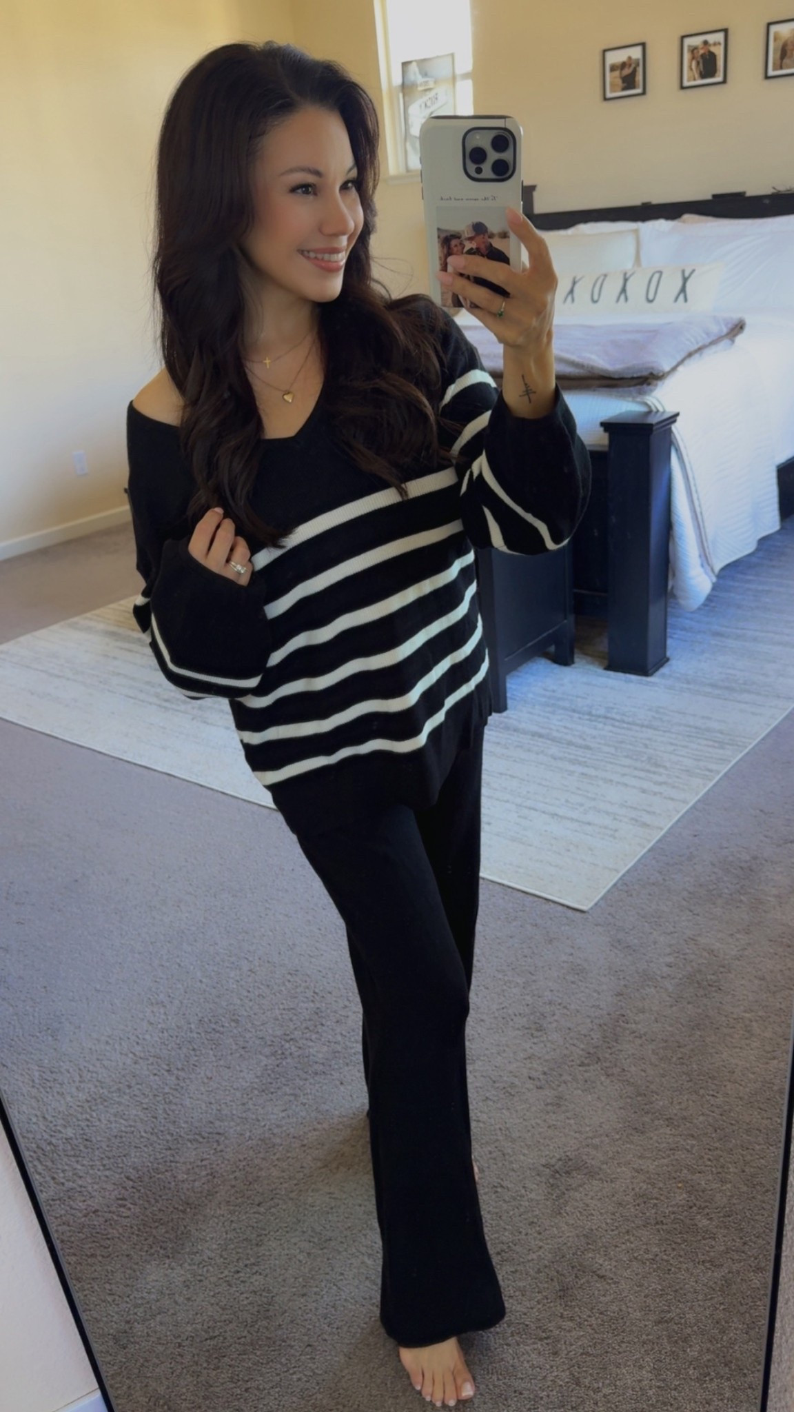 Absolutely loving my 2 piece lounge sets from @Amazon Fashion this one comes in 24 colors and patterns, goes up to an XL (definitely oversized), I’m in a small and it’s petite friendly! I’m 4’10 and just under 100lbs for reference. These are perfect for the upcoming fall and winter seasons 🖤 

#LTKPetite #LTKFallSale #LTKSeasonal