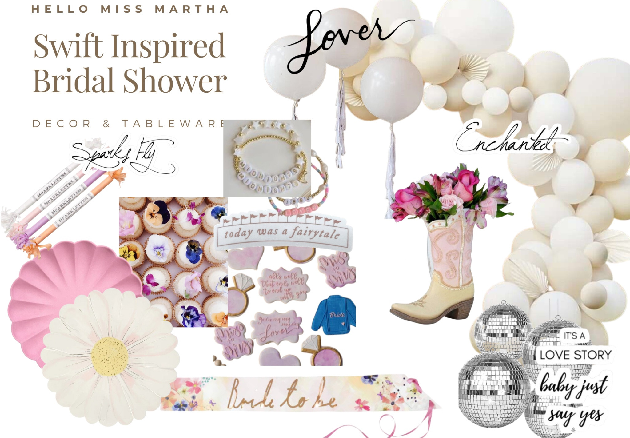 Details needed to pull off a sweet Taylor Swift Bridal shower! 
#taylorswift #bridalshower #party #parties

#LTKparties #LTKfamily #LTKSeasonal