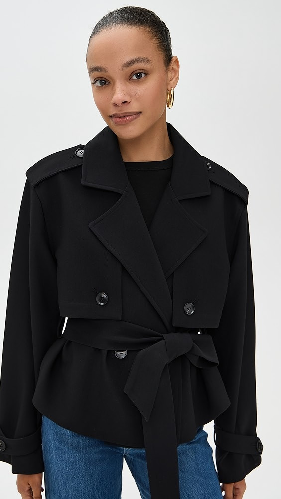 Favorite Daughter The Cropped Charles Trench | Shopbop | Shopbop