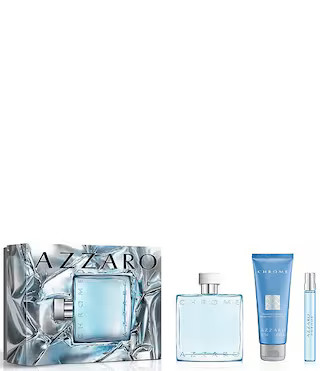 Azzaro Chrome Eau de Toilette 3-Piece Men's Gift Set | Dillard's | Dillard's