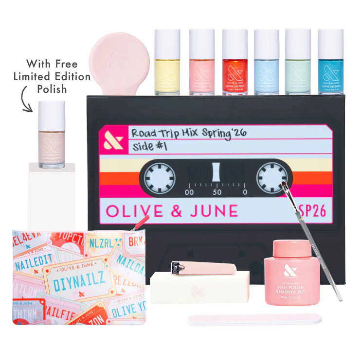 The Spring Mani System + 2026 Spring Shades | Olive & June