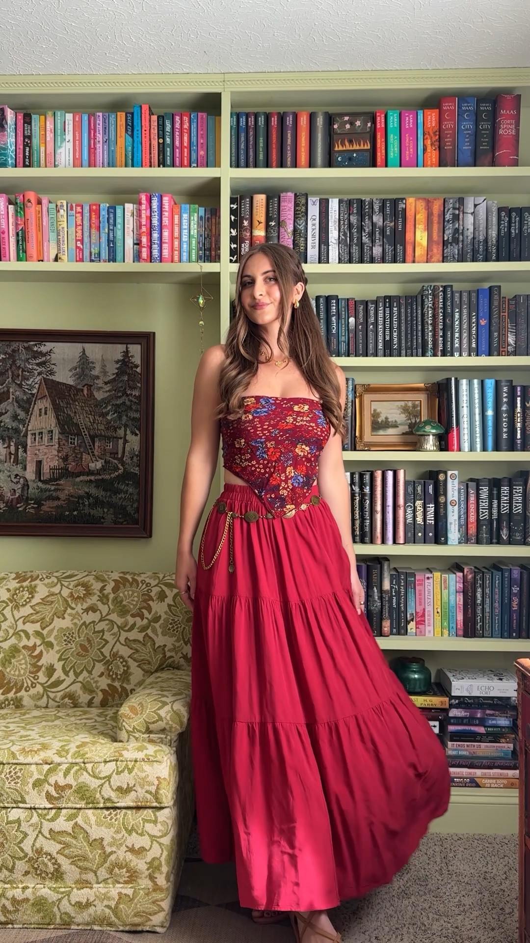 Boho summer outfit. Whimsy fantasy fashion look. Free people top + Amazon skirt

#LTKSeasonal #LTKFindsUnder50 #LTKStyleTip