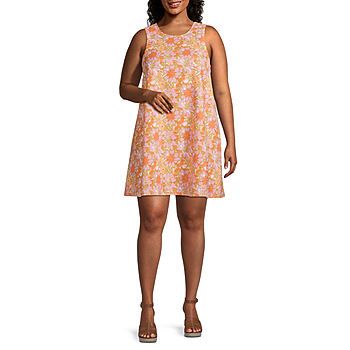 new!a.n.a Plus Sleeveless Shift Dress | JCPenney