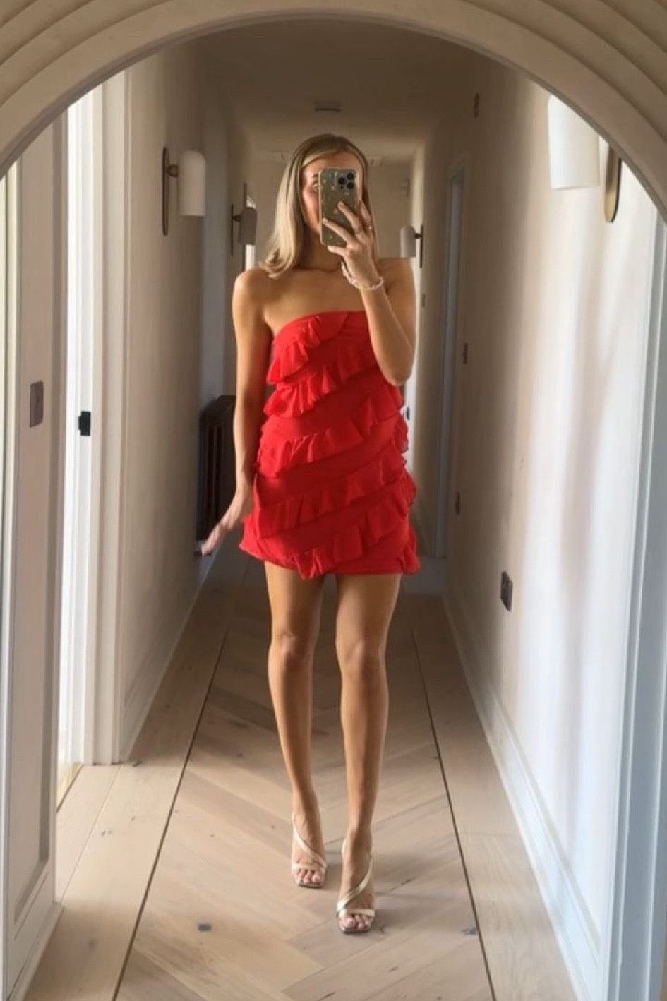 Love this red mini dress! So flattering and so easy to wear! ❤️

I’m wearing a size 10 🥰

#LTKuk #LTKeurope #LTKsummer