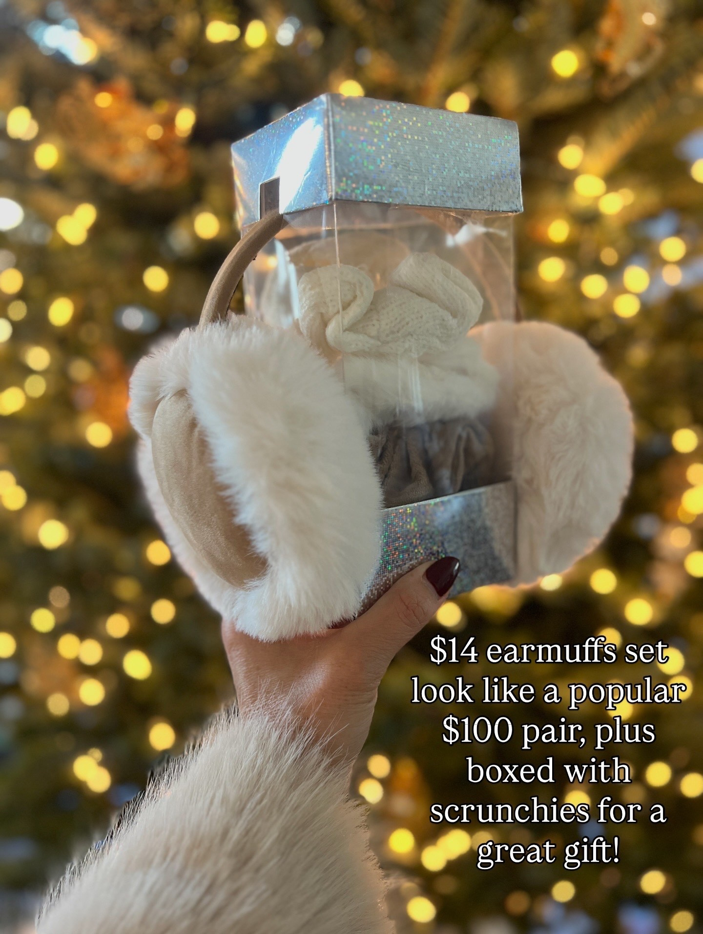 What a perfect gift set! 3 scrunchies and a look for way less earmuffs that are adorable! 



#LTKGiftGuide #LTKHoliday