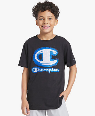 Boys' 7-16 Short-Sleeve Crewneck Graphic T-Shirt | Macy's