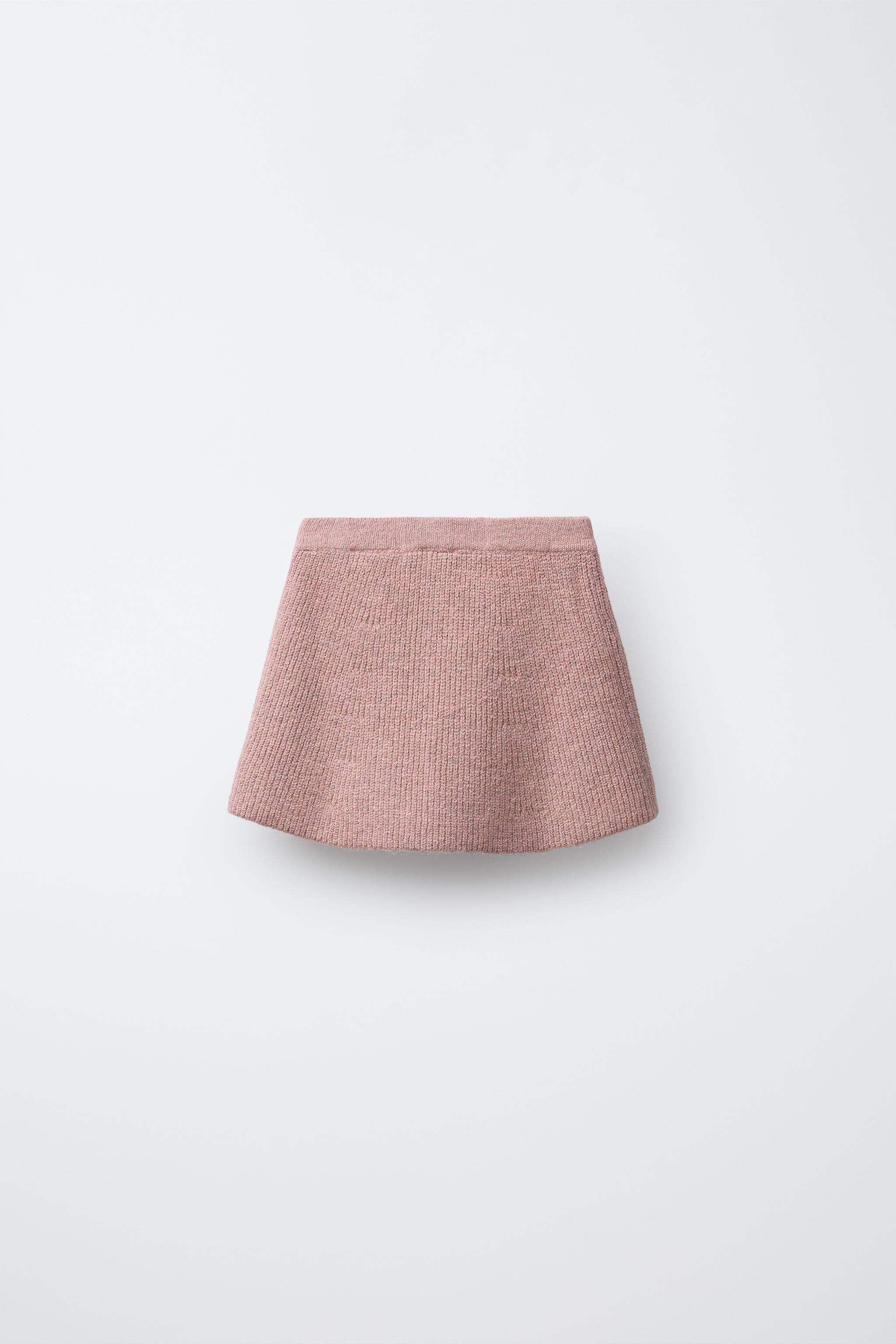 BOW KNIT SKIRT | Zara US