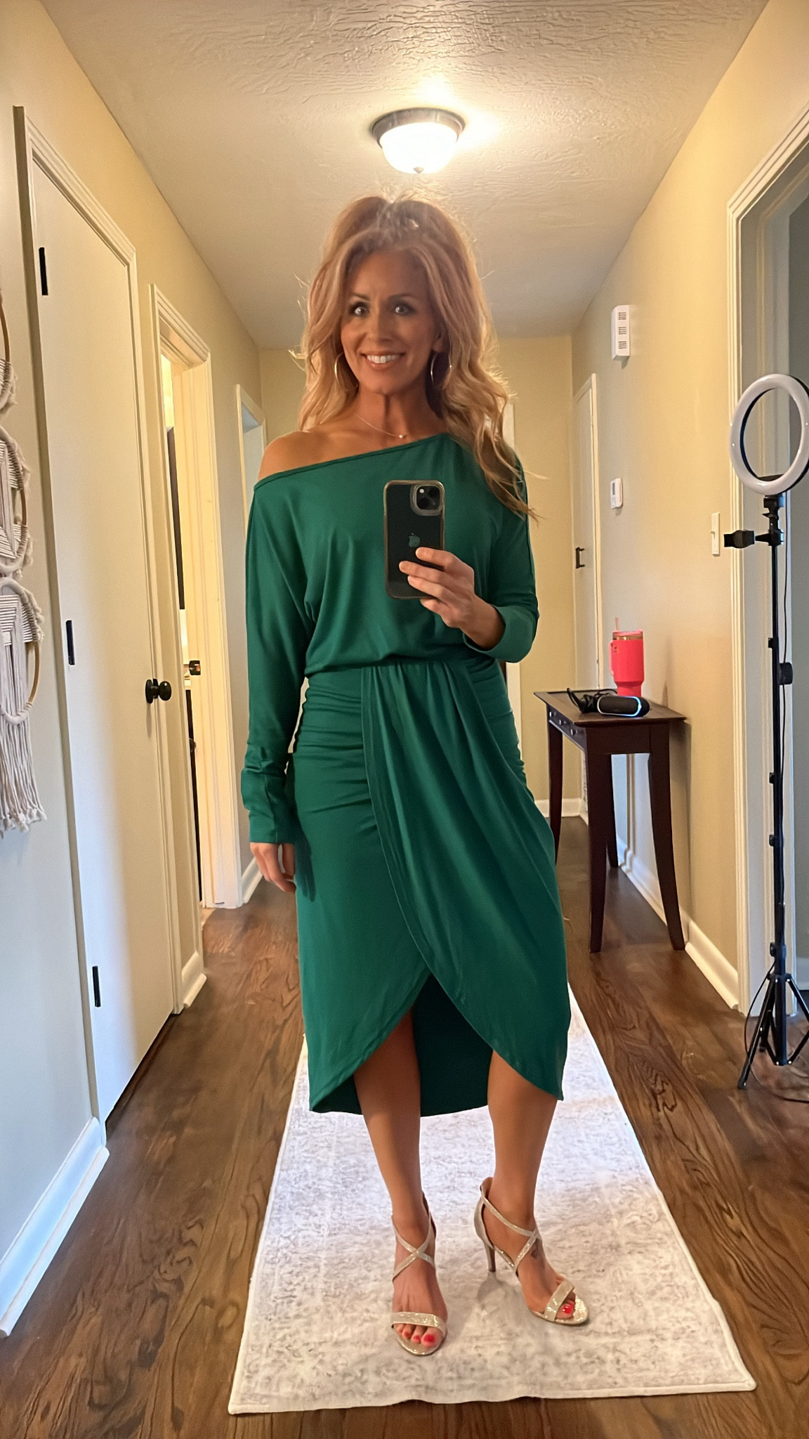 Super cute and super comfy dress. Comes in so many cute colors.