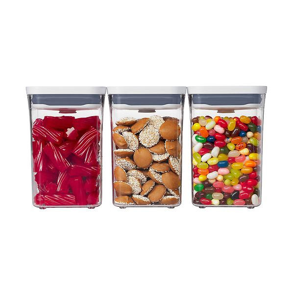 OXO Good Grips 3-Piece POP Canister Set | The Container Store