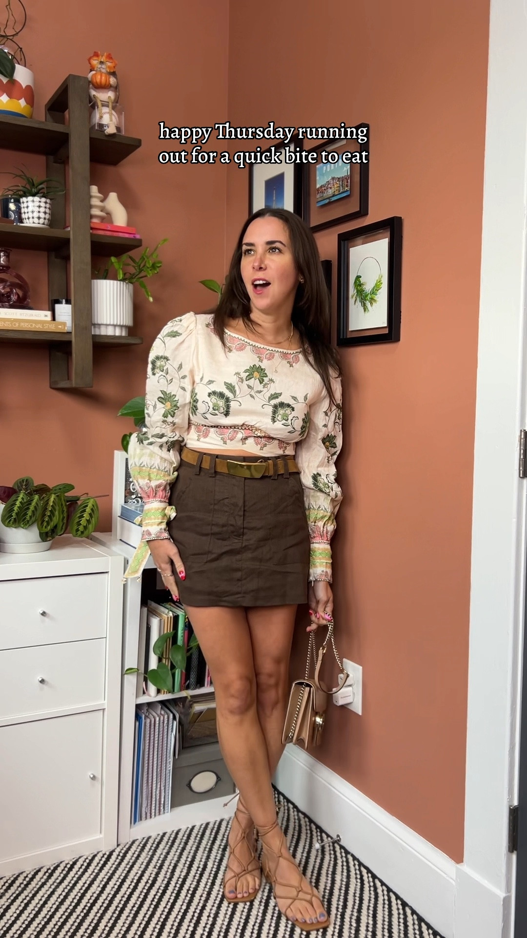 Linen. Summer date night. Brown skort. Skort. Dissh. Linen top. Linen skort. Summer outfit. Lace up sandals. Sandals. Brown sandals. Sam Edelman sandals. Rent the runway.

#LTKSeasonal #LTKFindsUnder100 #LTKSaleAlert