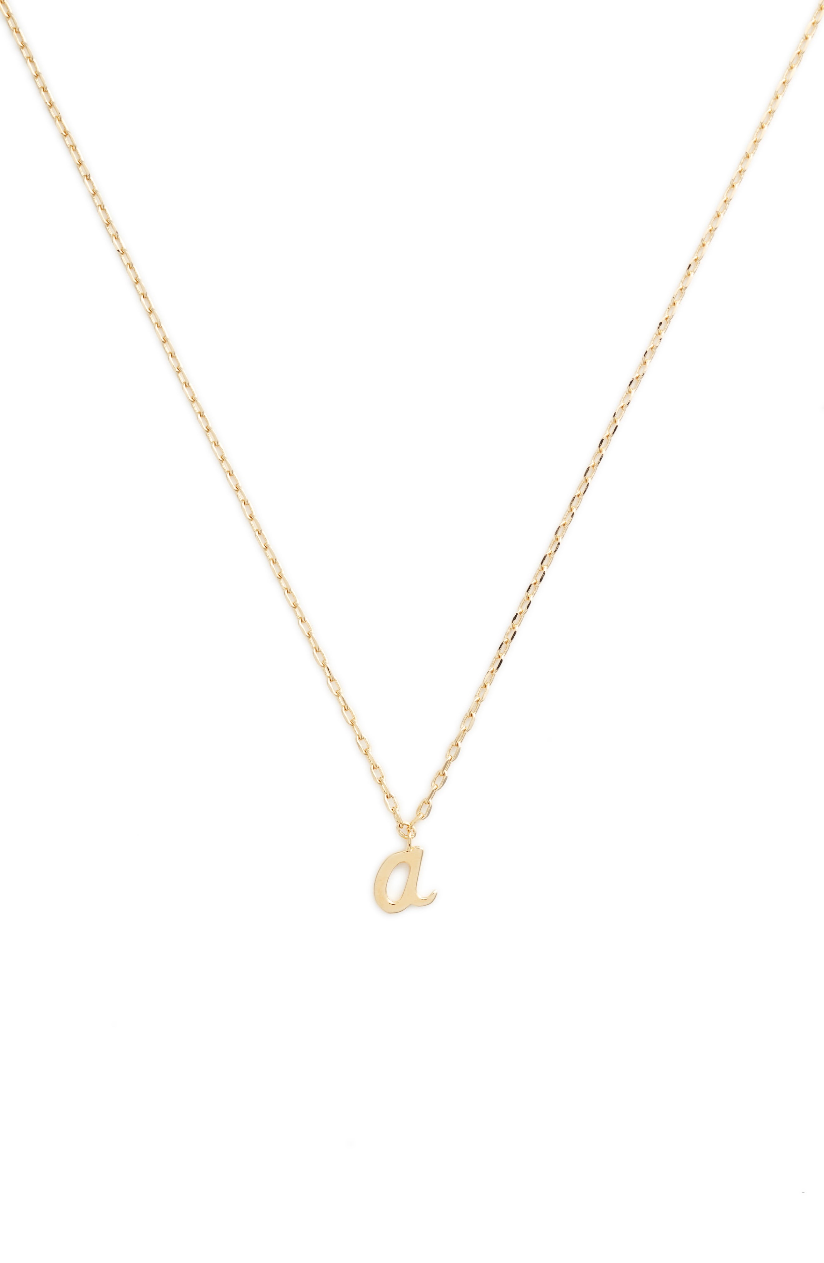 kate spade one in a million initial pendant necklace | Nordstrom