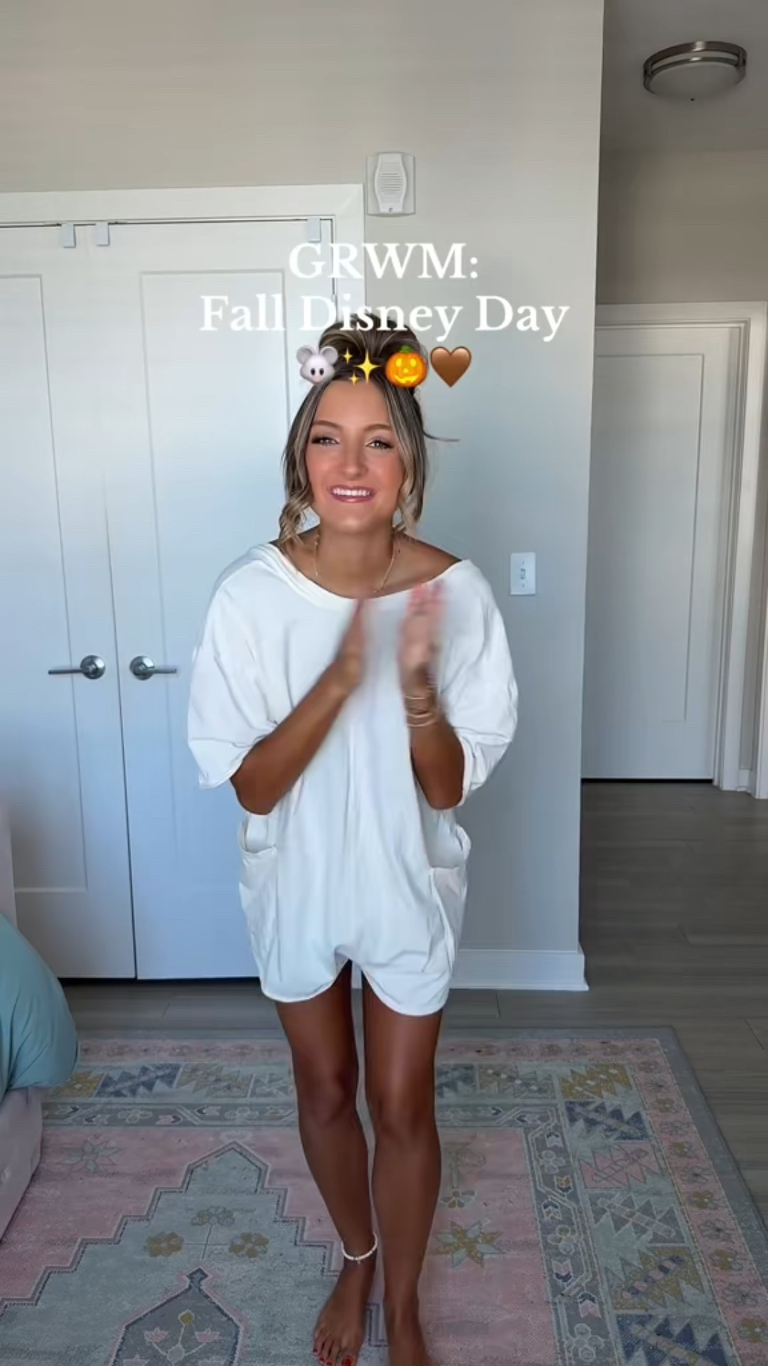 GRWM for a fall Disney day 🎃🤎

#LTKSeasonal #LTKHalloween