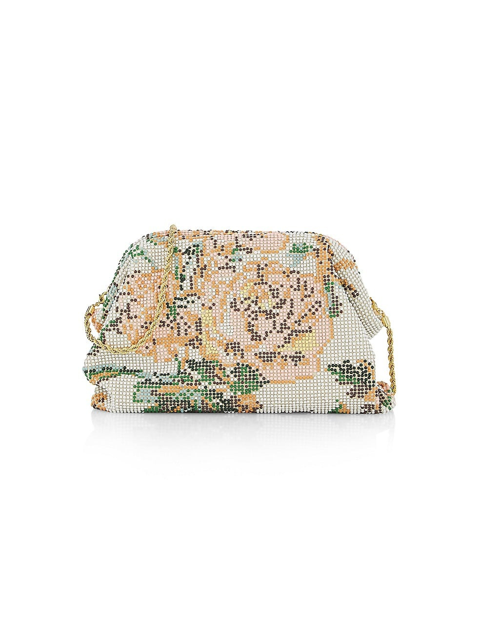 Loeffler Randall Doreen Floral Frame Pouch | Saks Fifth Avenue