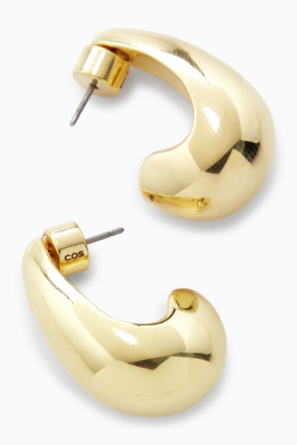 CURVED TEARDROP EARRINGS | COS UK