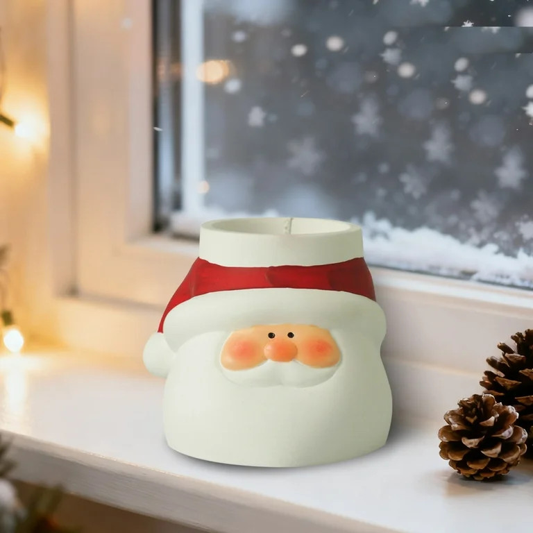 Handmade Santa Scented Candle Cups, Festive Aromatherapy Decor for Christmas, Holiday Home Decora... | Walmart (US)