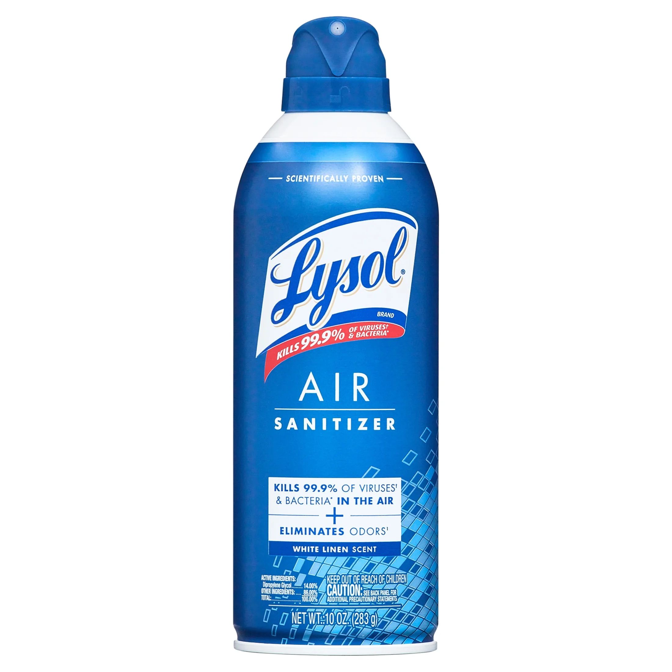 Lysol Air Sanitizer Spray, For Air Sanitization and Odor Elimination, White Linen Scent, 10 Fl. O... | Walmart (US)