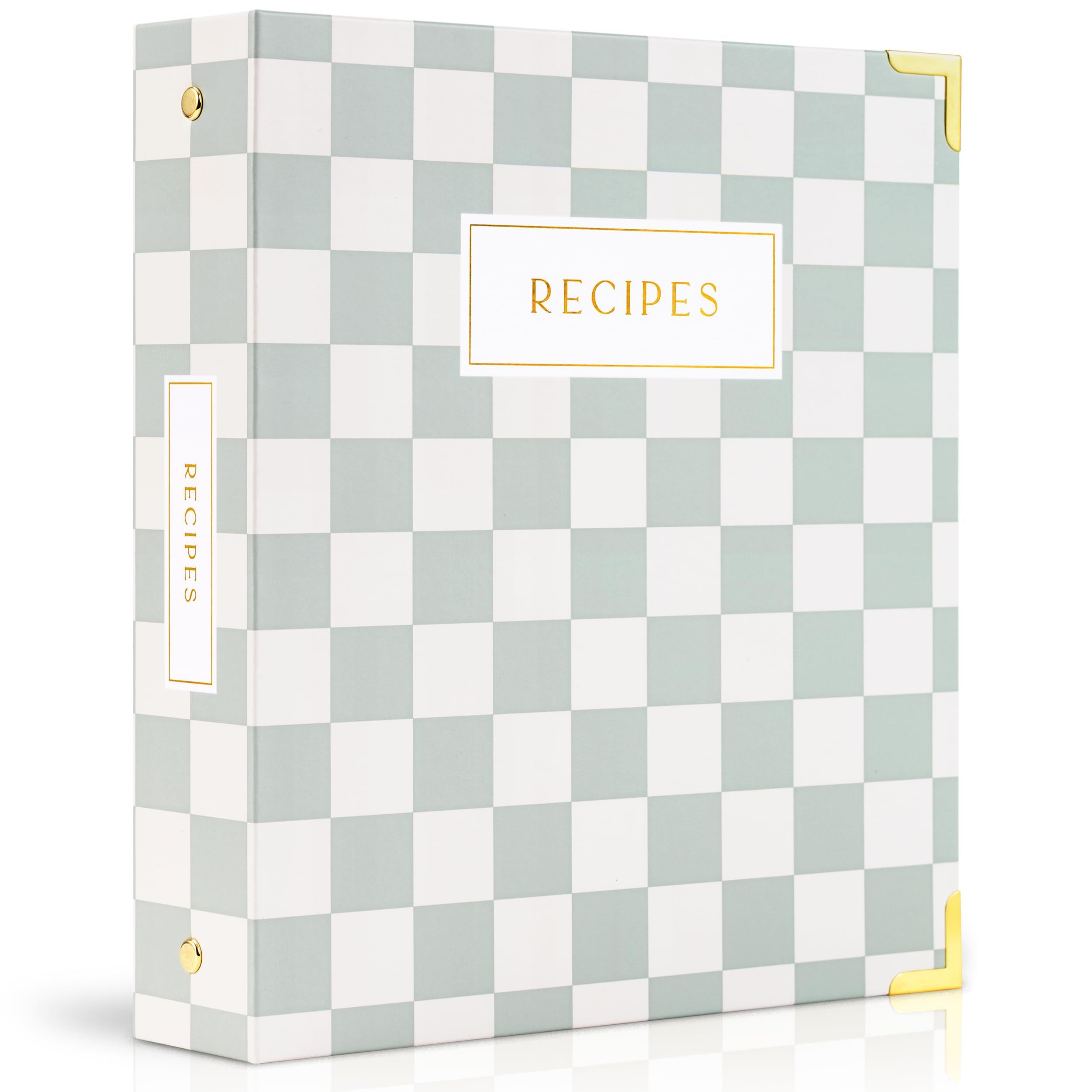 Aesthetic Recipe Binder with Waterproof Cover - The Perfect Recipe Book with Plastic Sleeves to W... | Amazon (US)