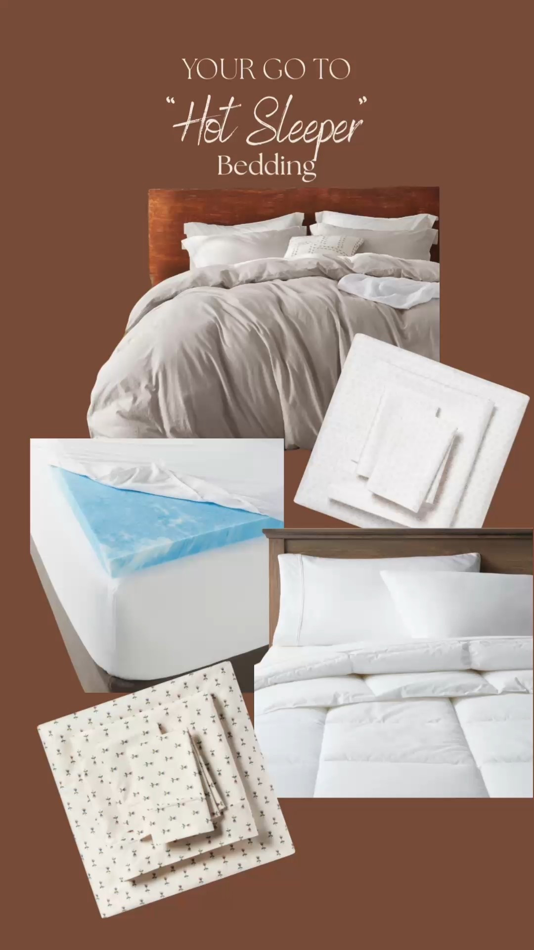 The ultimate “Hot Sleeper” Bedding!

As a “Hot Sleeper” myself I have been on the hunt for the perfect bedding combination where I have the weight of a cozy down comforter but the cooling of sleeping with 2 fans blasting, and I have mastered the task! 

Invest in your sleep with good quality materials that will keep you cool AND cozy all night long! 

#bedding #hotsleeper #coolbedding #sleep #sheets #cotton #cozybedding

#LTKHome #LTKSeasonal