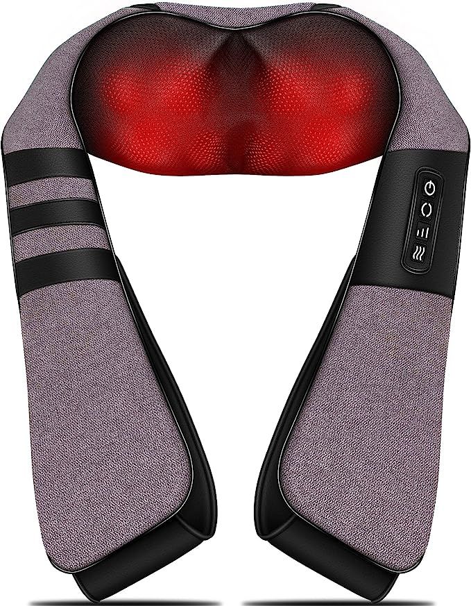 Massagers for Neck and Back Pain Relief,Great Gifts for Women/Men/Dad/Mom Birthday,Shiatsu Should... | Amazon (US)