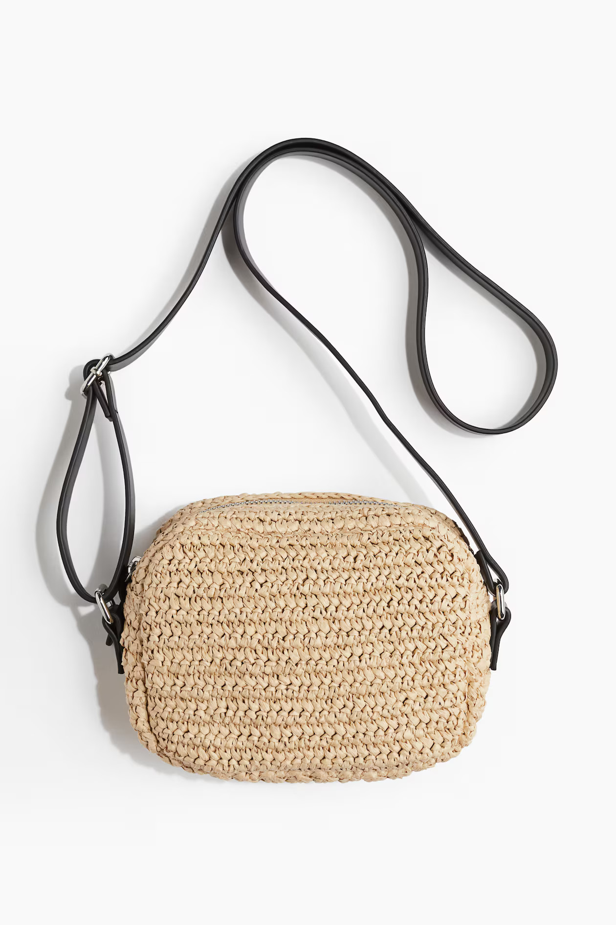 Straw Crossbody Bag | H&M (US + CA)