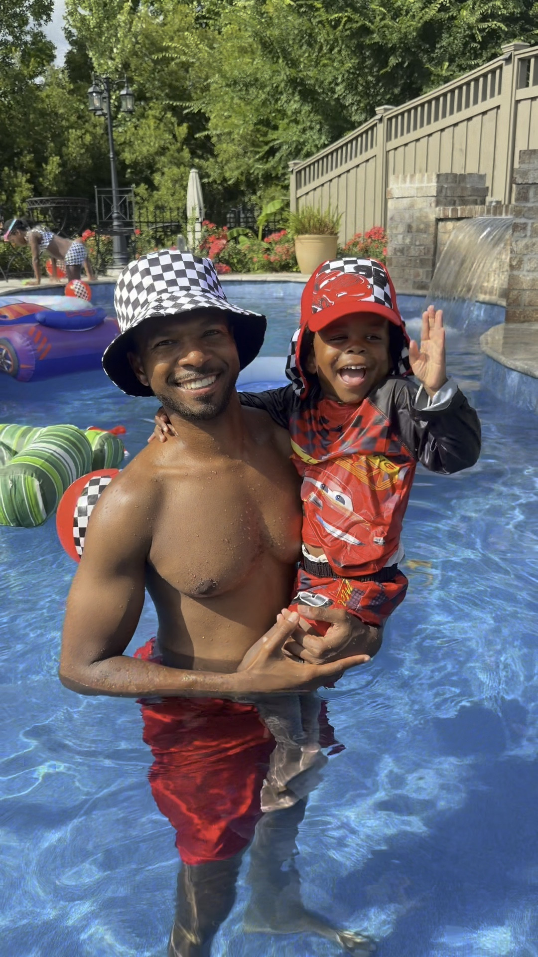 Lightening McQueen Pool Party 🚦🏎️✨
