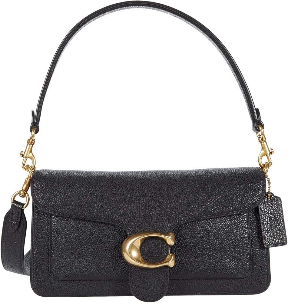 COACH Polished Pebble Leather Tabby Shoulder Bag 26 | Amazon (US)