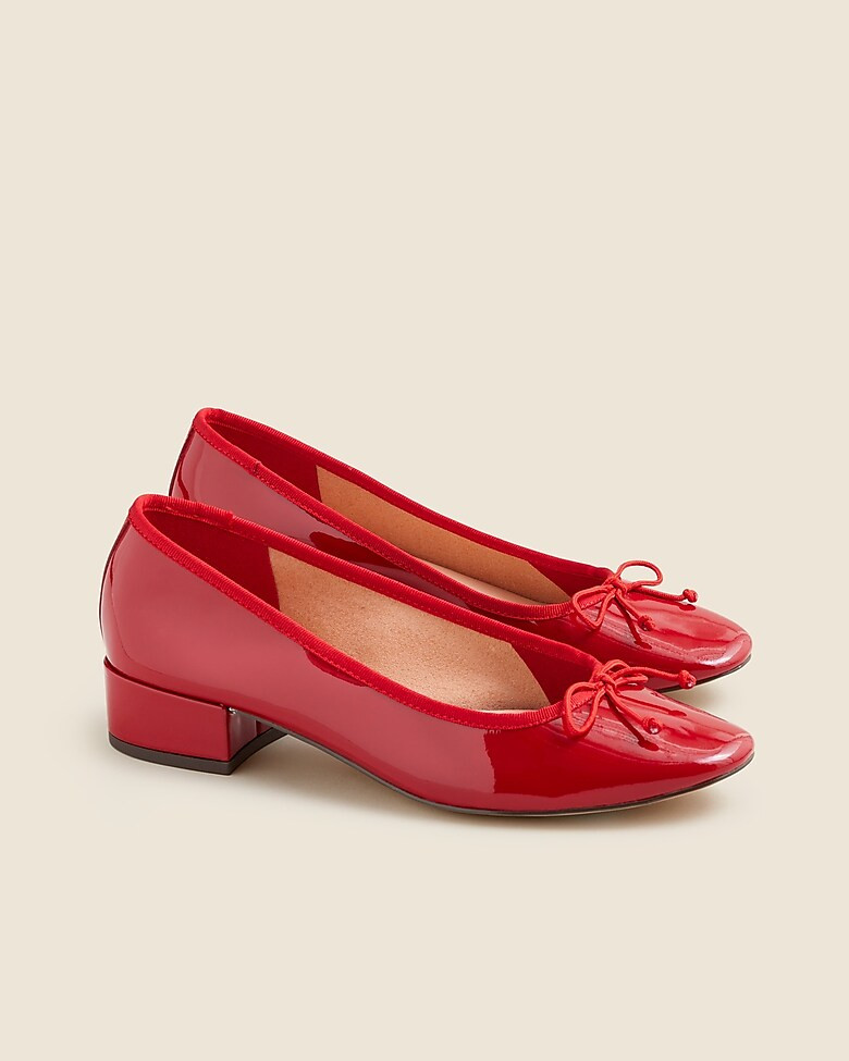 Teagan ballet pumps in patent leather | J. Crew US