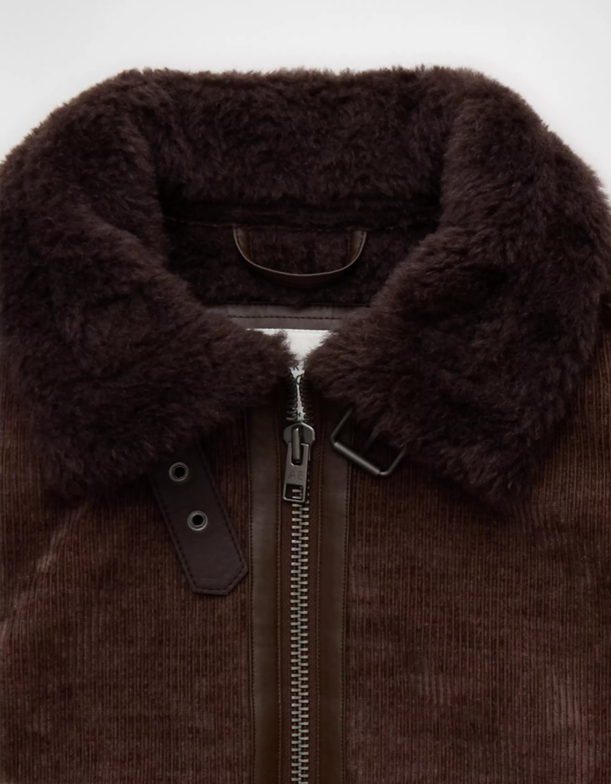 AE Cropped Corduroy Bomber Jacket | American Eagle Outfitters (US & CA)