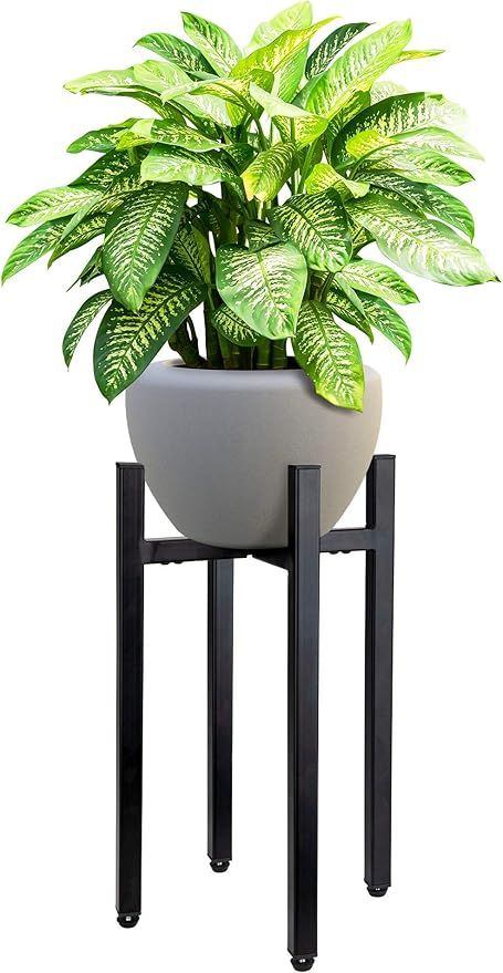 Planteko Mid Century Plant Stand V2 - New Improved Adjustable Indoor Plant Stand - Metal Plant Ho... | Amazon (CA)