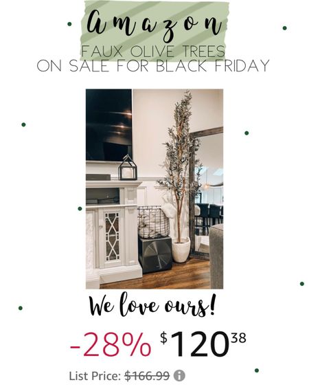 Our Olive tree is on sale on Amazon for Black Friday 🤍 We love it so much we put one in our bedroom too. 

#LTKhome #LTKsalealert #LTKCyberweek