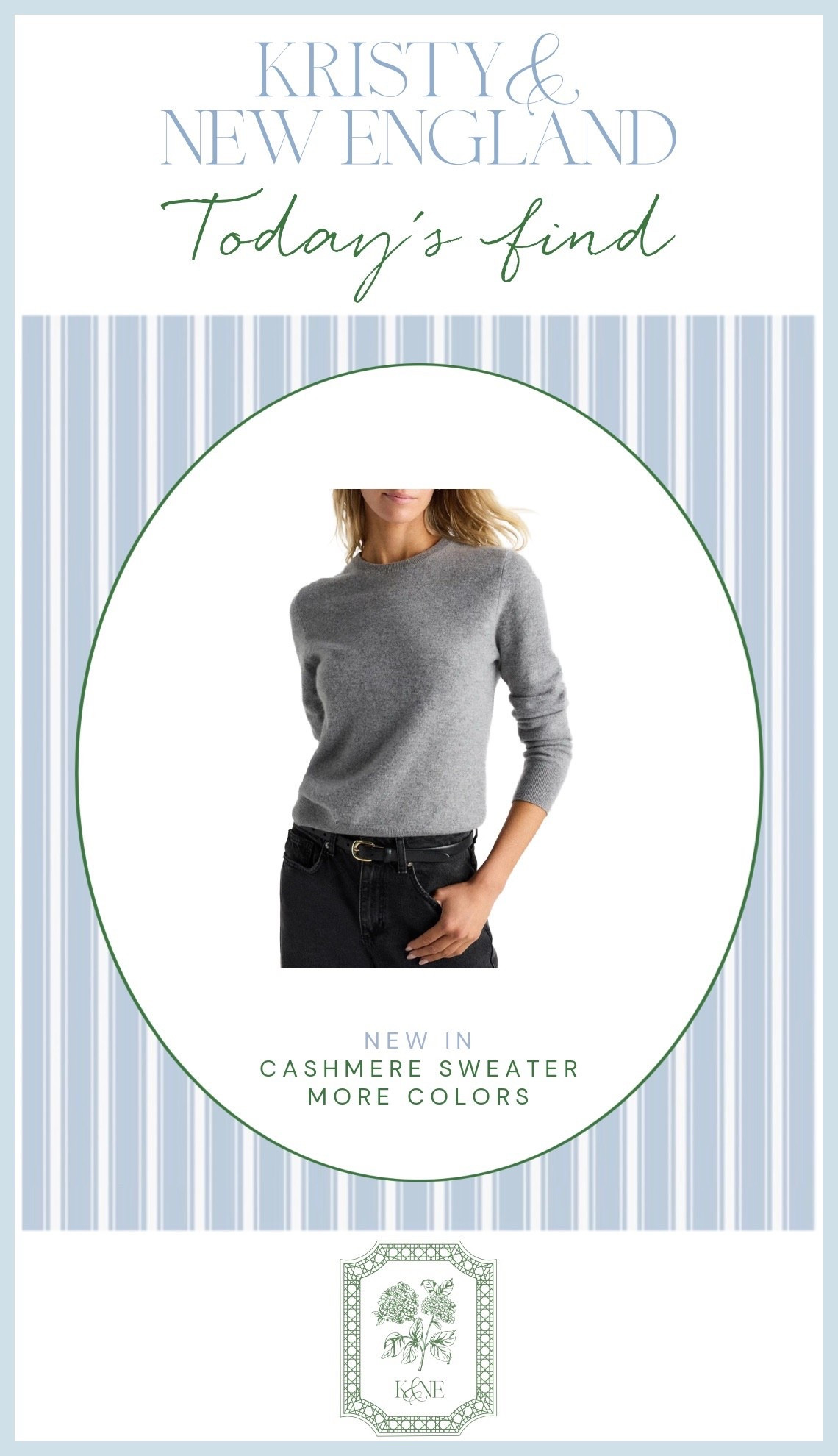 Cashmere sweater- great price!

#LTKOver40 #LTKSeasonal