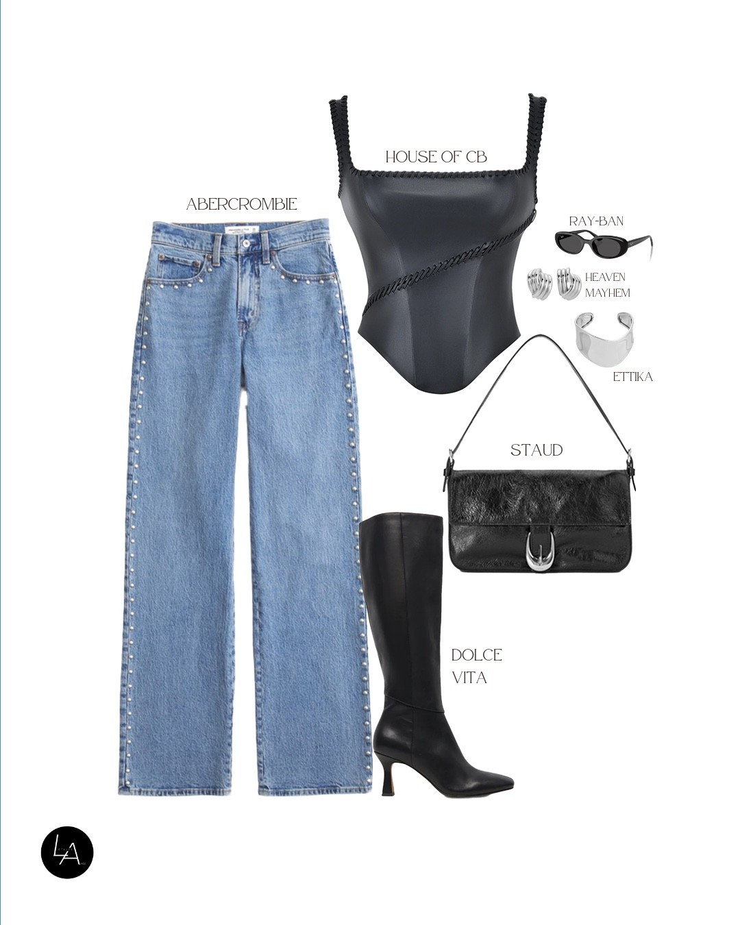 🖤

#fashion #black #denim #jeans #outfitinspo #datenight #dinner #stylist 
