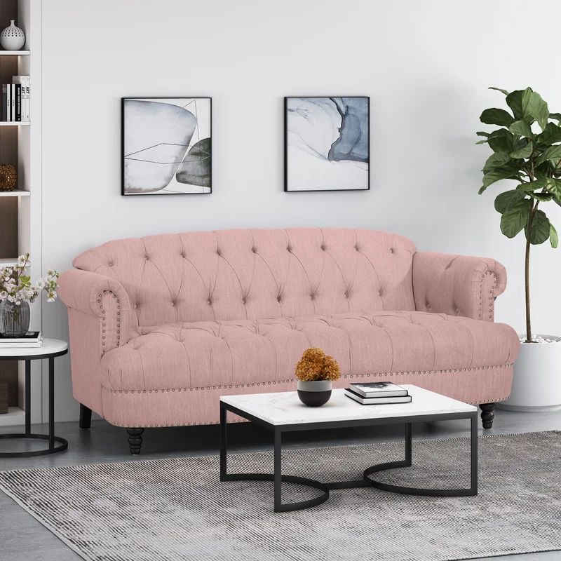 74'' Rolled Arm Sofa | Wayfair North America