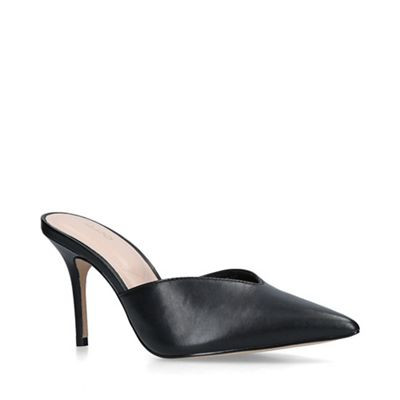ALDO Black 'Labauve' high heel mules | Debenhams UK