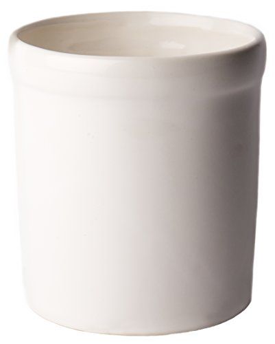 American Mug Pottery Ceramic Utensil Crock Utensil Holder, Made in USA, White | Amazon (US)