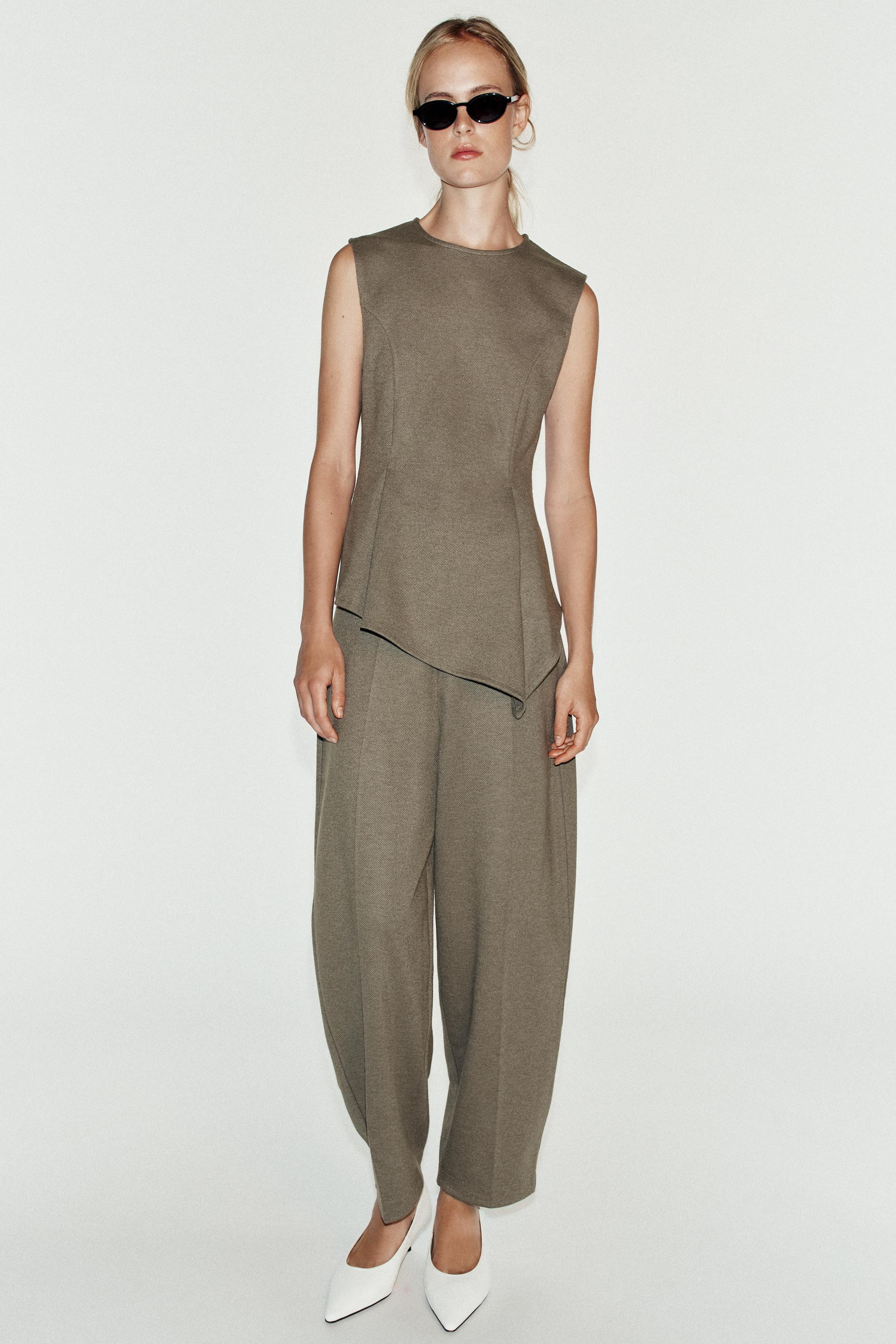 SOFT CARROT PANTS | Zara US
