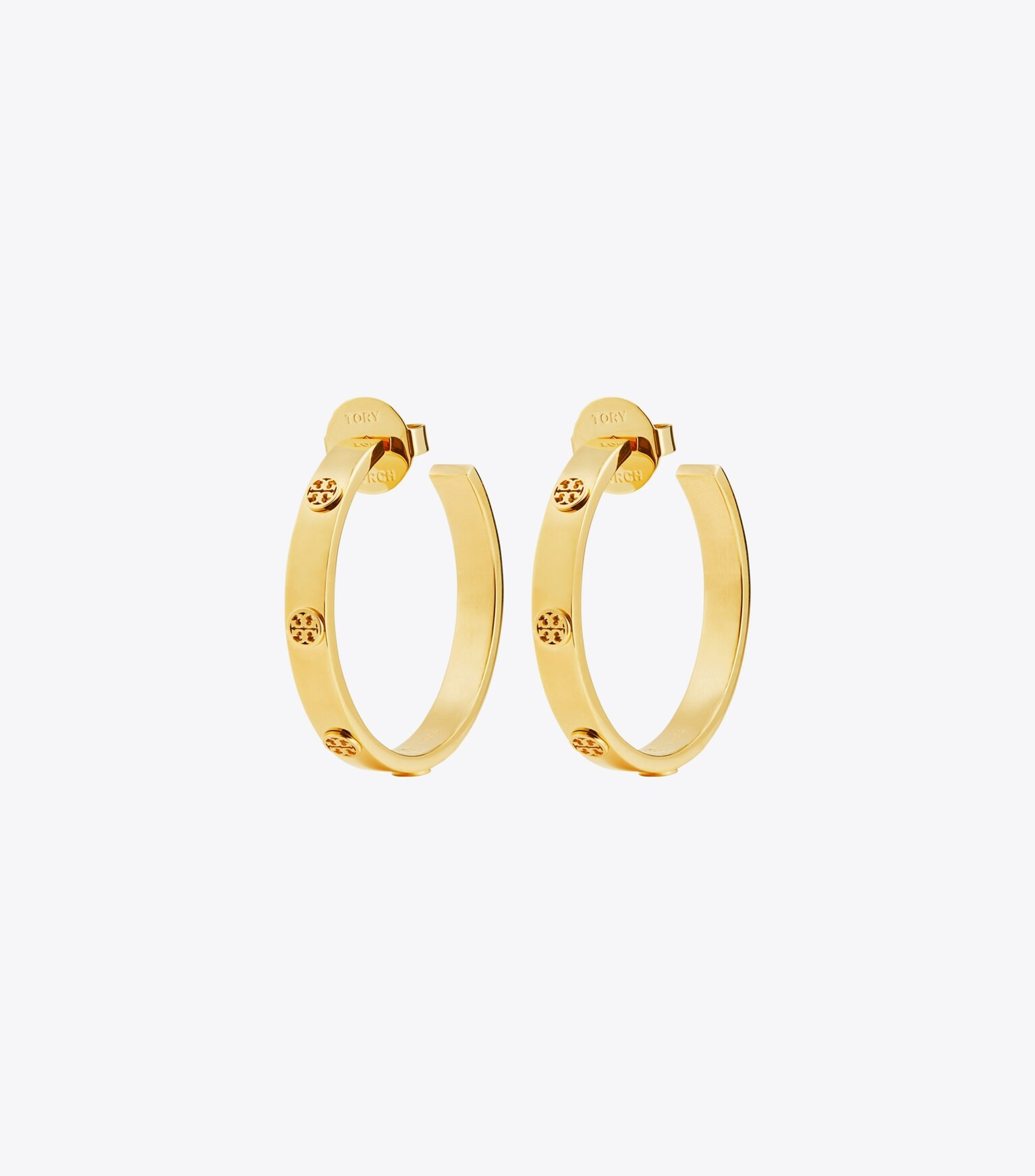 Miller Stud Hoop Earring: Women's Designer Earrings | Tory Burch | Tory Burch (US)