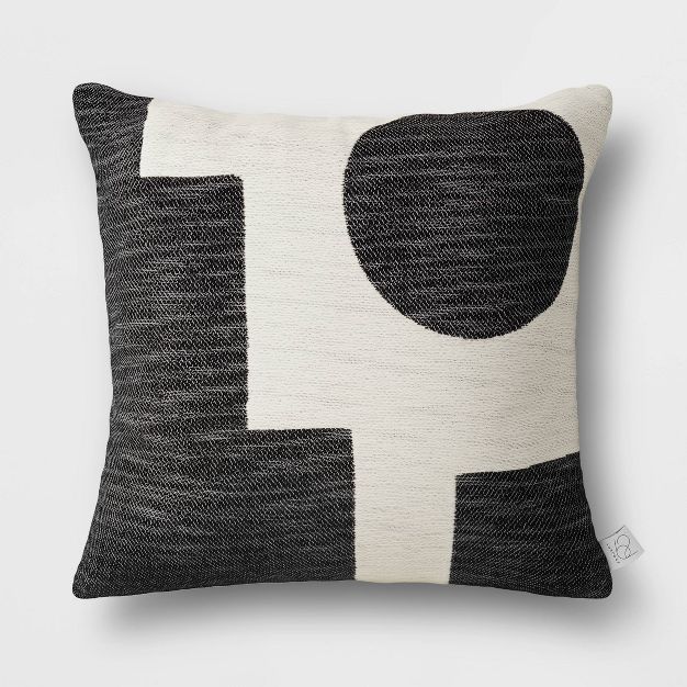 Outdoor Throw Pillow Woven Geo Neutrals - Project 62™ | Target