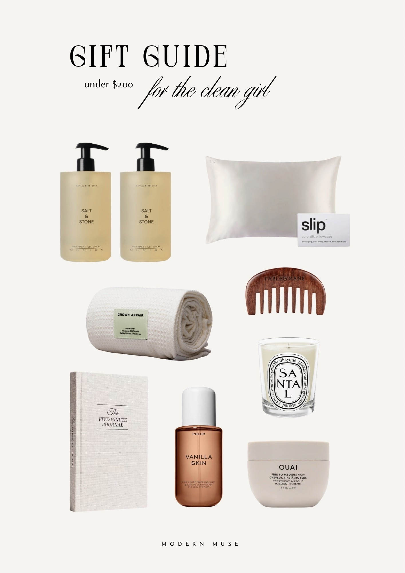 Gift guide for the "clean girlies”

#LTKU