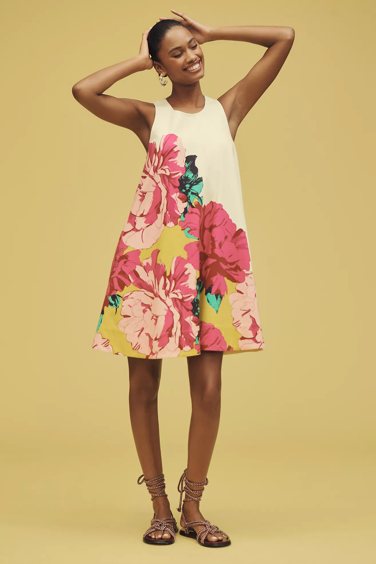 The Keiko Mini Dress by Maeve | Anthropologie (US)