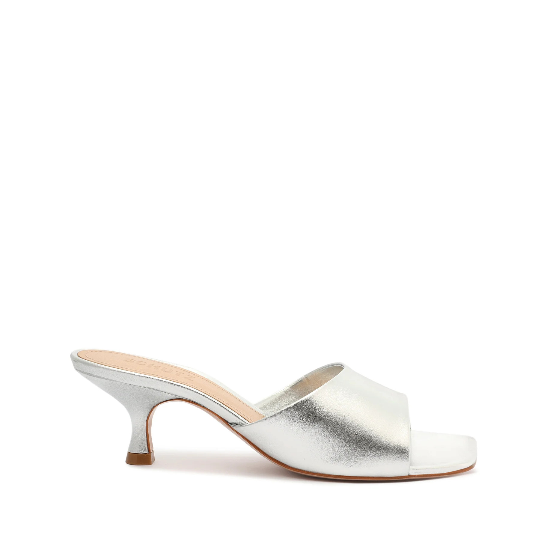 Dethalia Metallic Leather Sandal | Schutz Shoes (US)