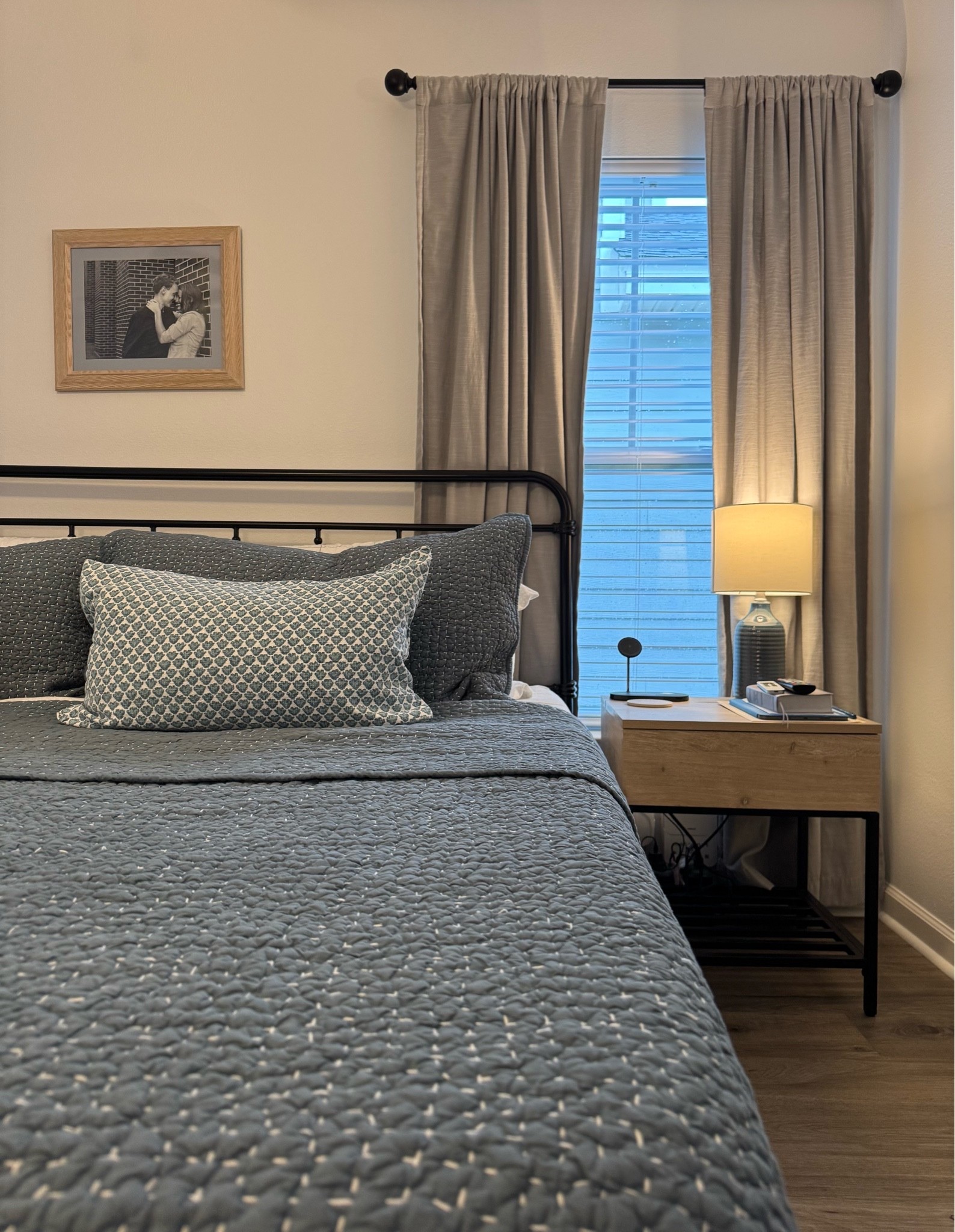 Quince Cotton Quilt Set in Ocean