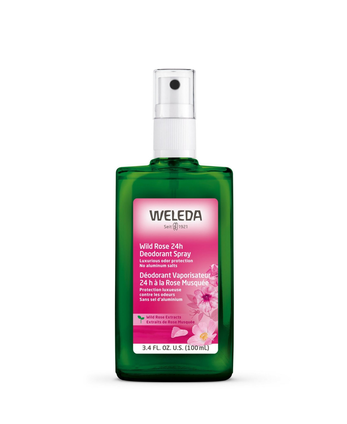 Weleda Wild Rose 24 Hours Deodorant Spray, 3.4 oz | Macy's