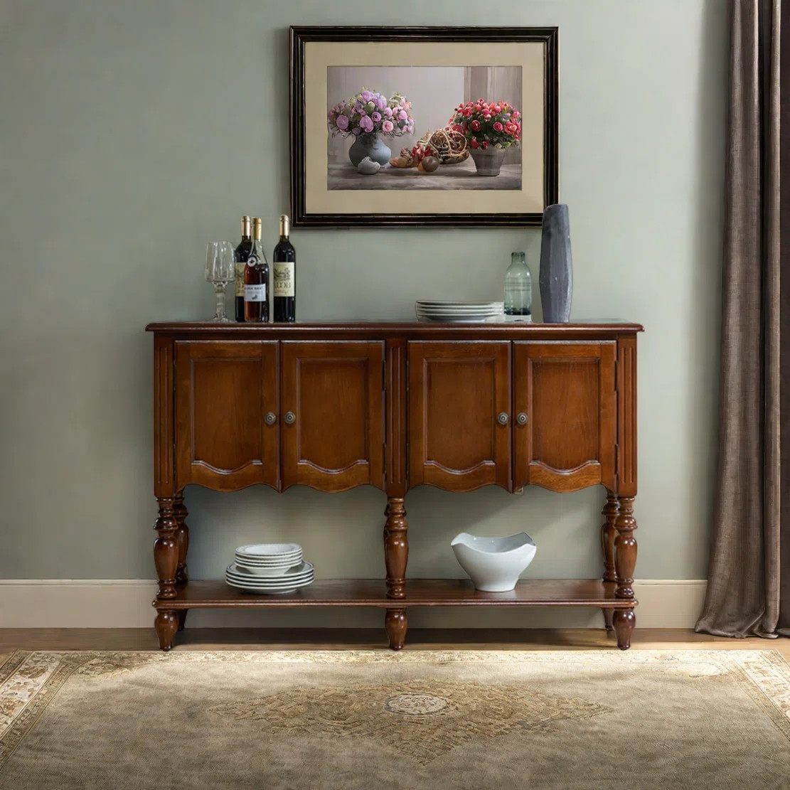 American Solid Wood Multifunctional Console Table | Wayfair North America