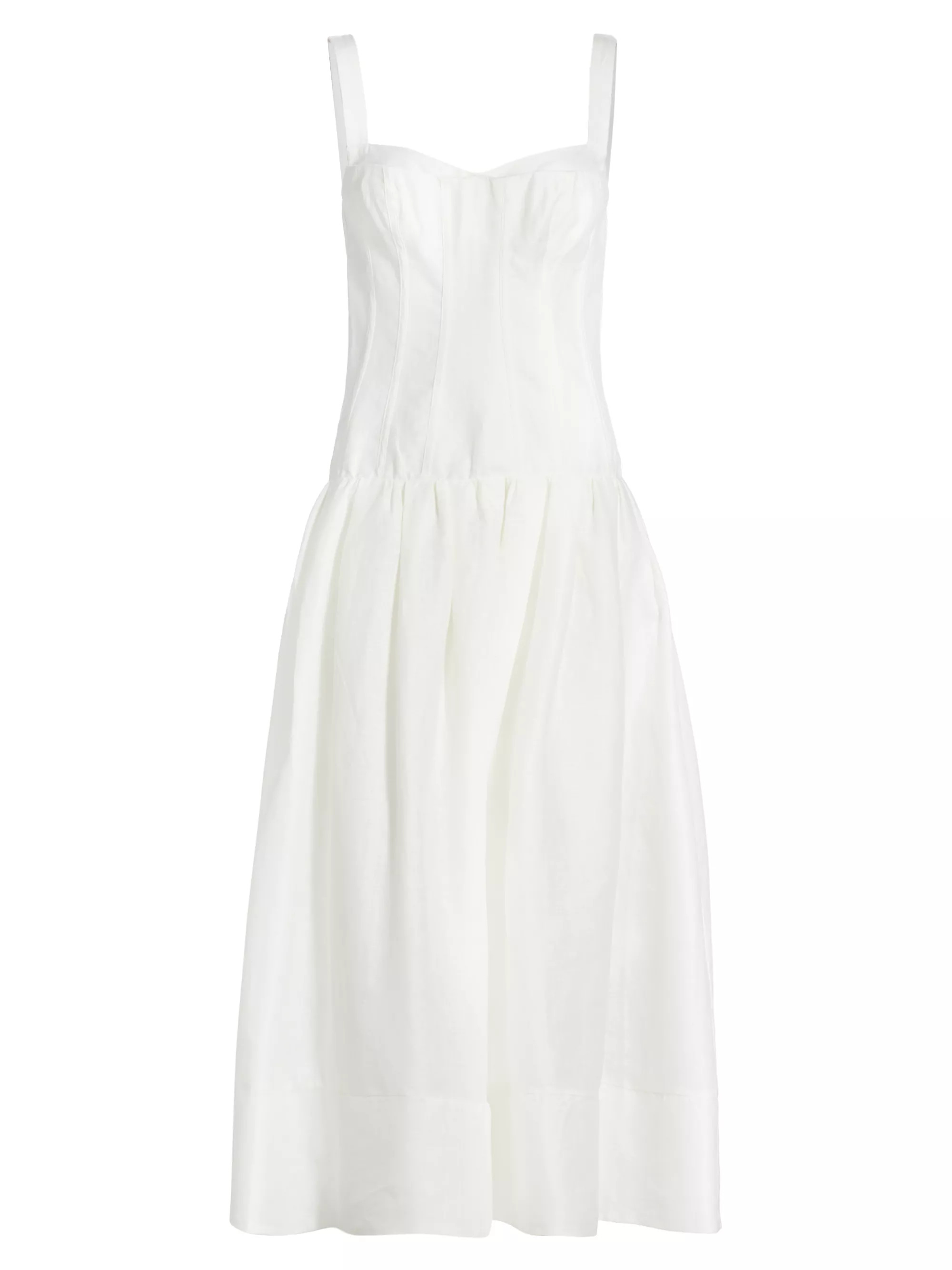 MilkStyleLIMEMILKAll MidiNICHOLAS THE LABELMakenna Linen Corset Midi-Dress$495
            
     ... | Saks Fifth Avenue