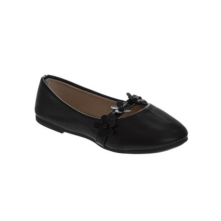 Kensie Girl Little and Big Girls Embellished Ballet Flats | Walmart (US)