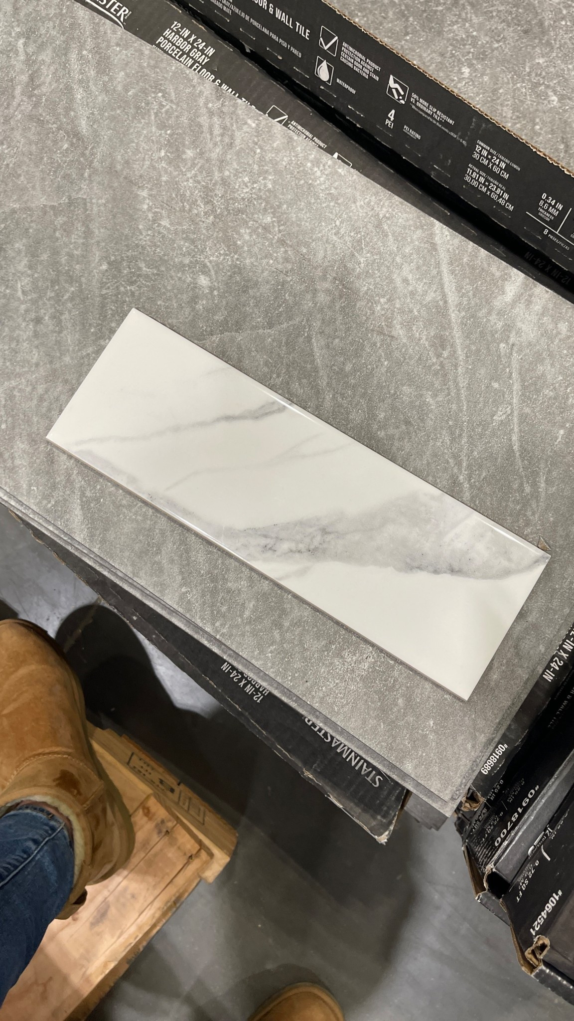 Picking out shower tile and floor tile for our primary bath! 🛁 

#LTKHome #LTKdayinmylife #LTKSaleAlert