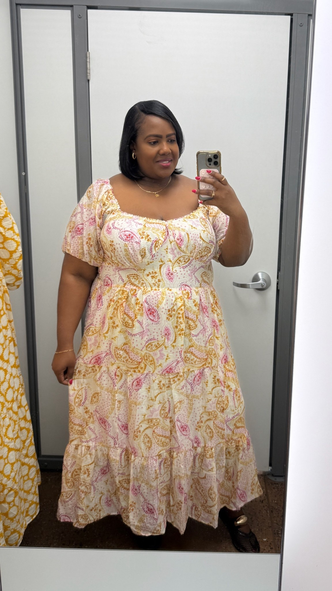 Jessica Simpson maxi Dre’s. 

#LTKSeasonal #LTKPlusSize