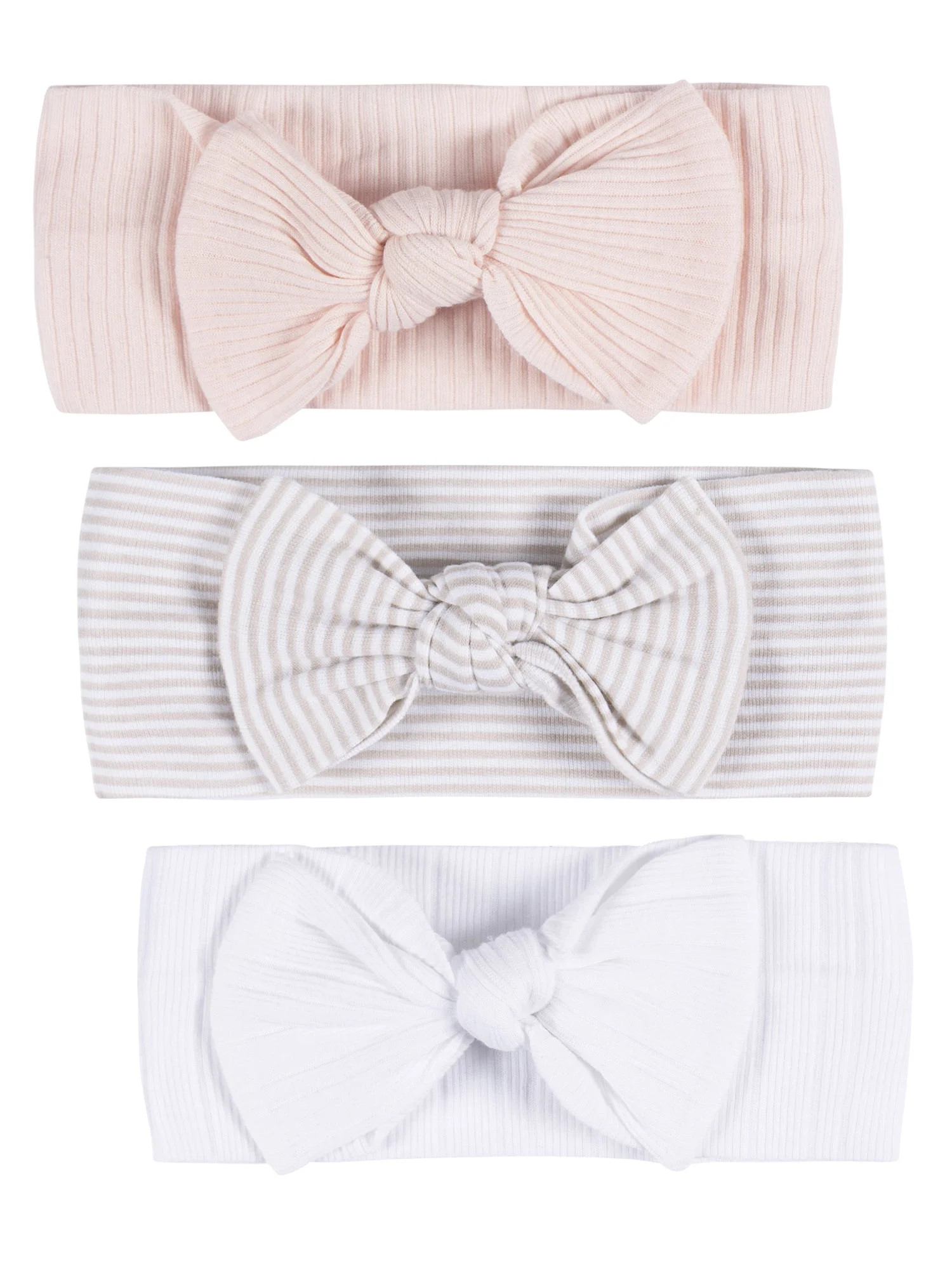 Gerber Baby Girl Soft and Stretchy Headband, 3-pack, One Size | Walmart (US)